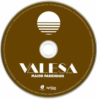 CD Major Parkinson: Valesa (Chapter I: Velvet Prison) LTD | DIGI