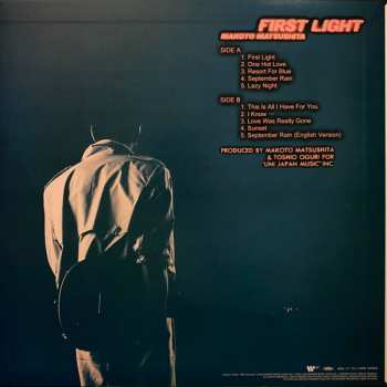 LP Makoto Matsushita: First Light CLR | LTD
