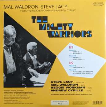 2LP Steve Lacy / Mal Waldron: The Mighty Warriors: Live In Antwerp DLX | LTD | NUM