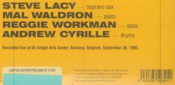 2LP Steve Lacy / Mal Waldron: The Mighty Warriors: Live In Antwerp DLX | LTD | NUM