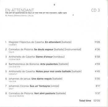 3CD/Box Set Pedro Memelsdorff: Vertù Contra Furore (Musical Languages In Late Medieval Italy 1380-1420)