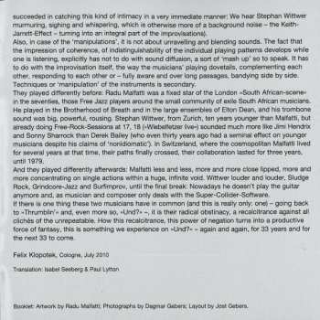 CD Malfatti-Wittwer: Und? ...Plus