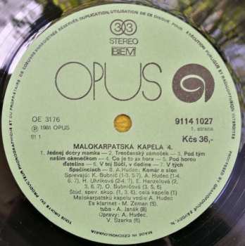 LP Malokarpatská Kapela: 4