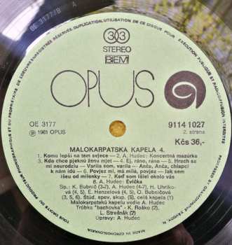 LP Malokarpatská Kapela: 4