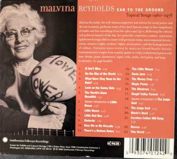 CD Malvina Reynolds: Ear To The Ground DIGI