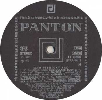 LP Muzika Bez Kapelníka: Mám Písničky Rád