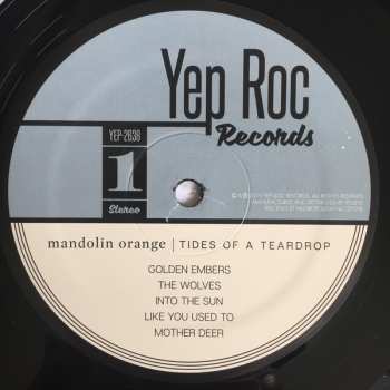 LP Mandolin Orange: Tides Of A Teardrop