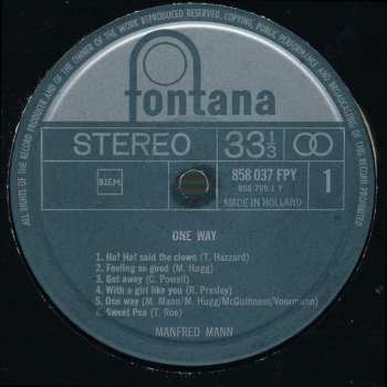 LP Manfred Mann: One Way