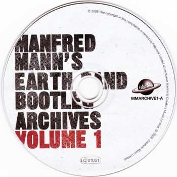 5CD/Box Set Manfred Mann's Earth Band: Bootleg Archives Volumes 1-5