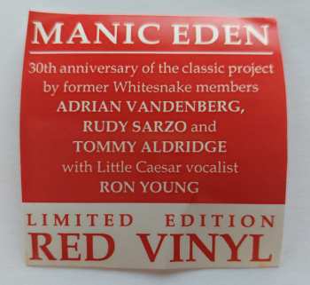 LP Manic Eden: Manic Eden LTD | CLR