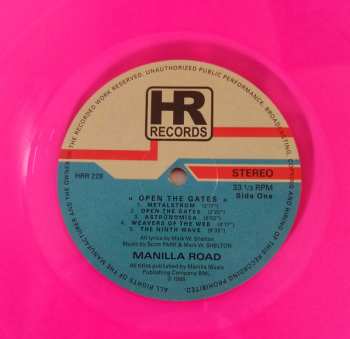 LP Manilla Road: Open The Gates LTD | CLR