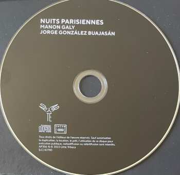 CD Jorge Gonzalez-Buajasan: Nuits Parisiennes