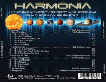 CD Mansfield University Concert Wind Ensemble: Harmonia