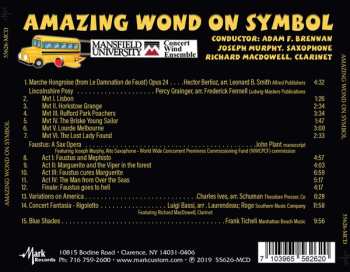 CD Mansfield University Concert Wind Ensemble: Amazing Wond On Symbol