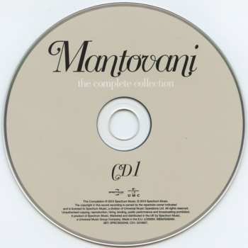 5CD/Box Set Mantovani: 100 Golden Classics (The Complete Collection)