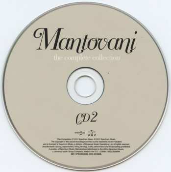 5CD/Box Set Mantovani: 100 Golden Classics (The Complete Collection)