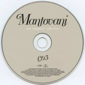 5CD/Box Set Mantovani: 100 Golden Classics (The Complete Collection)