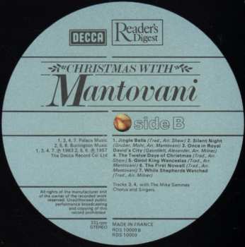 LP Mantovani: Christmas With Mantovani
