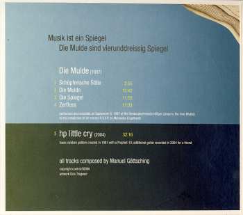 CD Manuel Göttsching: Die Mulde