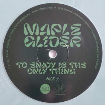 LP Maple Glider: To Enjoy Is The Only Thing CLR