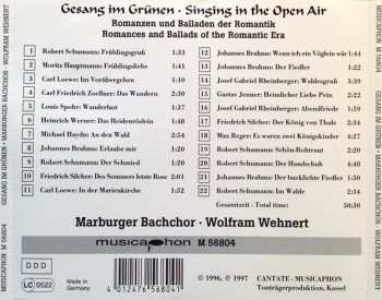 CD Marburger Bachchor: Gesang Im Grünen
