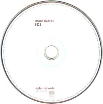 CD Marc Ducret: Ici LTD