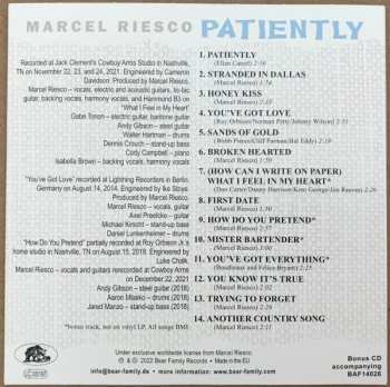 CD/EP Marcel Riesco: Patiently