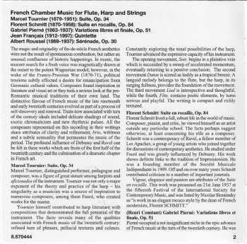 CD Jean Françaix: French Flute Chamber Music