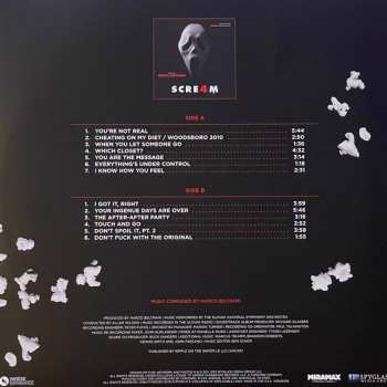 4LP/Box Set Marco Beltrami: Scream (Original Motion Picture Soundtracks) LTD | CLR