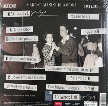 LP Marco Masini: 10 Amori CLR | LTD | NUM