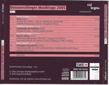 CD Lars Petter Hagen: Donaueschinger Musiktage 2005, Vol. 3