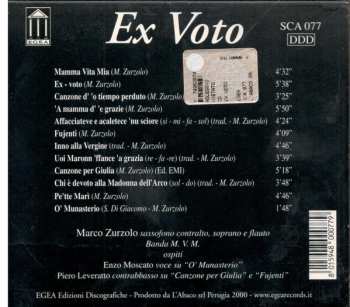 CD Marco Zurzolo: Ex Voto (Musica E Carisma Nel Sud D'Italia)