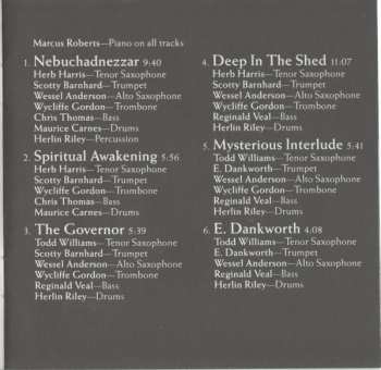 CD Marcus Roberts: Deep In The Shed