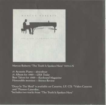 CD Marcus Roberts: Deep In The Shed