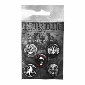 Merch Marduk: Set of Buttons Marduk Button Badge Set