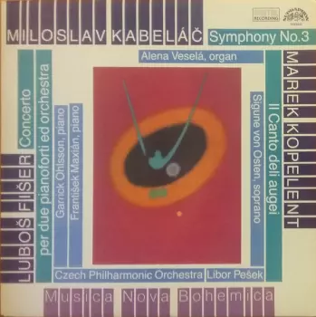The Czech Philharmonic Orchestra: Il Canto Deli Augei / Symphony No. 3 / Concerto Per Due Pianoforti Ed Orchestra