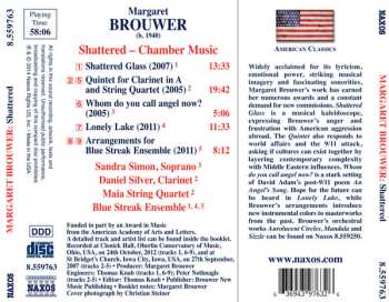 CD Margaret Brouwer: Shattered