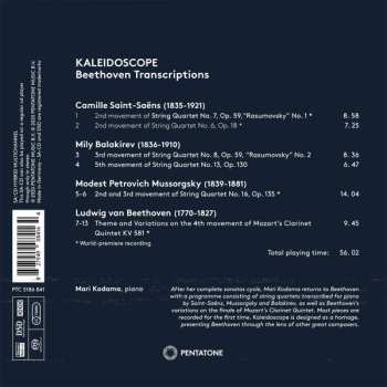 SACD Mari Kodama: Kaleidoscope: Beethoven Transcriptions DIGI