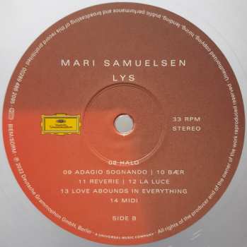LP Mari Samuelsen: Lys