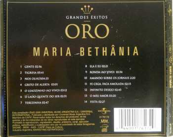 CD Maria Bethânia: Oro - Grandes Èxitos