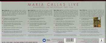 42CD/Box Set/3Blu-ray Maria Callas: Maria Callas Live Remastered Recordings 1949 - 1964