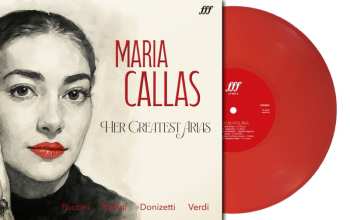 LP Maria Callas: Maria Callas: The Greatest Hits - Red Vinyl