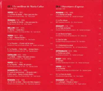 3CD Maria Callas: Opéra Passion - Le Meilleur De Maria Callas - Ouvertures Et Chœurs Célèbres 