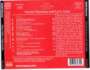 CD Maria Callas: Puccini Heroines And Lyric Arias