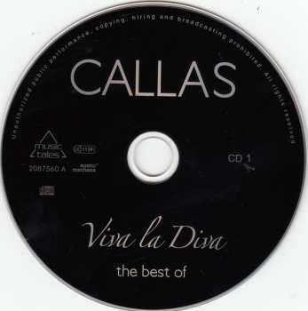 2CD Maria Callas: Viva La Diva