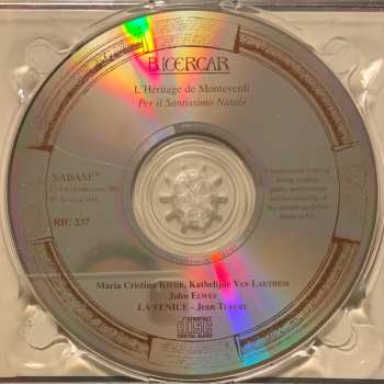 CD Ensemble La Fenice: Per Il Santissimo Natale