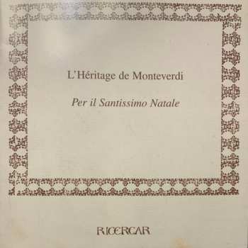 CD Ensemble La Fenice: Per Il Santissimo Natale