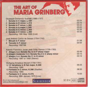 34CD/Box Set Maria Grinberg: The Art Of Maria Grinberg