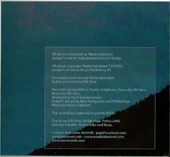 CD Maria Kalaniemi: Bellow Poetry DIGI