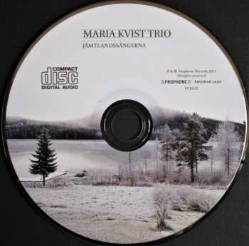 CD Maria Kvist Trio: Jämtlandssångerna